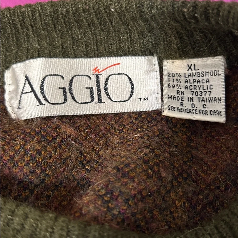 VTG Aggio Lambswool & Alpaca Blend Sweater - Picture 6 of 6